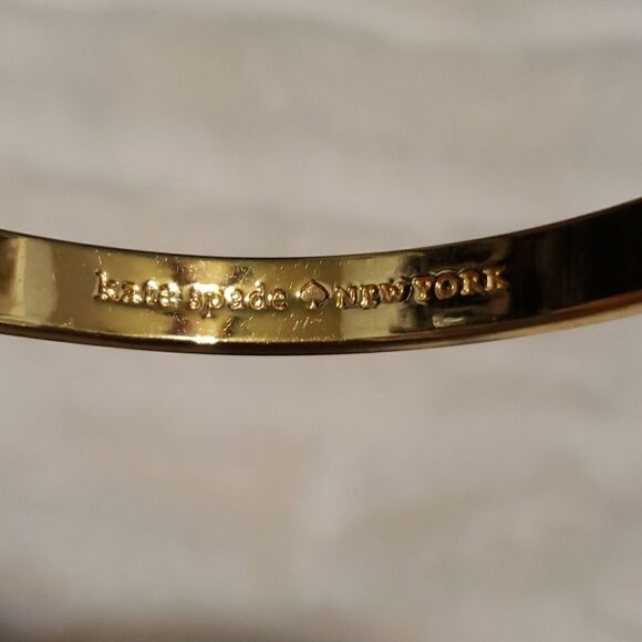 Kate Spade cream enamel bangle - Picture 2 of 2